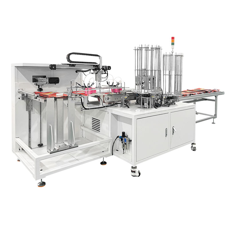 Automatic rice bag handle Assembling machine